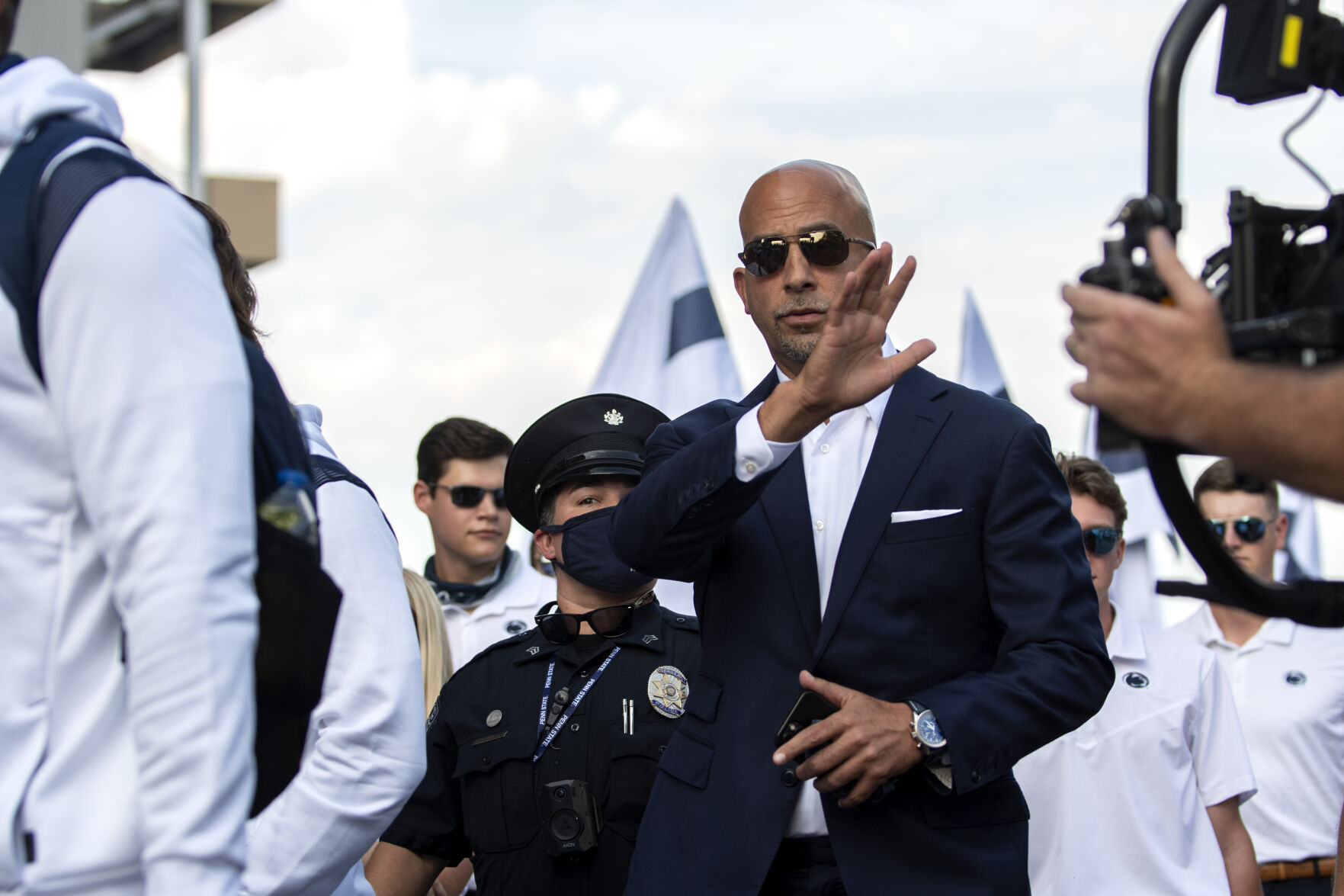 Penn State football vs. Auburn, team arrival